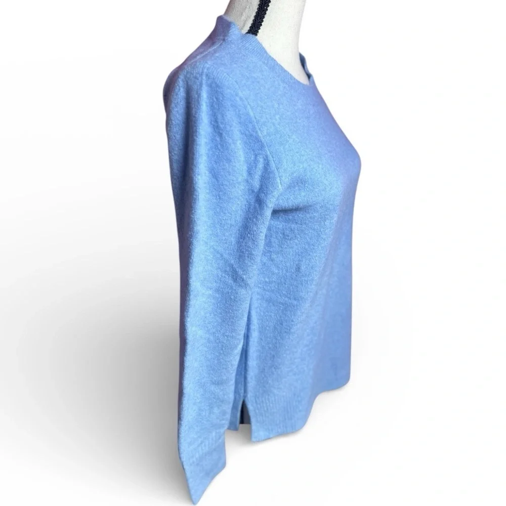 J.Crew Women’s Extra-Soft Blue Crewneck Pullover Sweater XS NWT